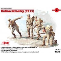 ICM - WWI Italian Infantry 1915 (4 figures) 1:35