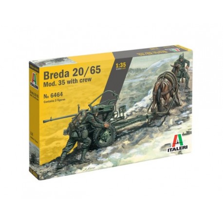 ITALERI - 1/35 Breda 20/65 with Crew