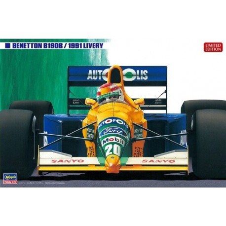 HASEGAWA - 1:24 F1 Benetton B190B, 1991                                                                                        .