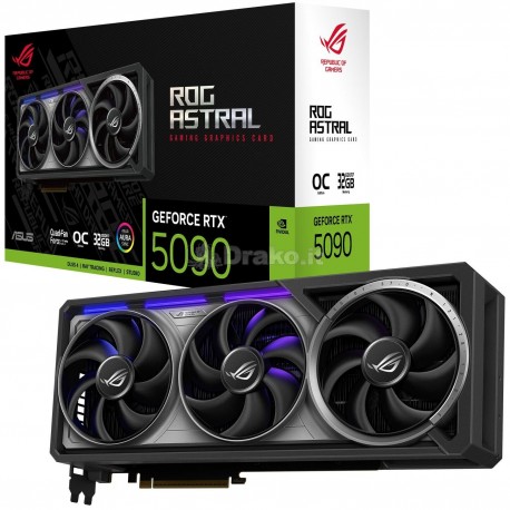 Asus ROG Astral GeForce RTX 5090 32GB OC Edition, 32768 MB GDDR7, DLSS 4