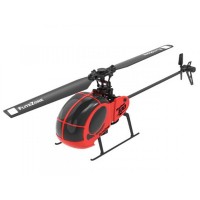 FliteZone - Hughes 300 Helicopter (Rosso) RTF                                                                                  .