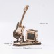 Chitarra elettrica (kit in legno tagliato al laser)