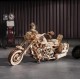 Moto custom (kit in legno tagliato al laser)                                                                                   .