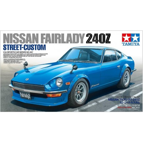 TAMIYA - AUTO NISSAN FAIRLADY 240Z STREET-CUSTOM 1:24                                                                          .