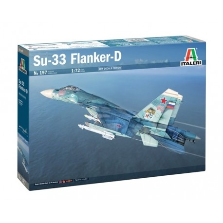 ITALERI - 1/72 SU-27D SEA-FLANKER