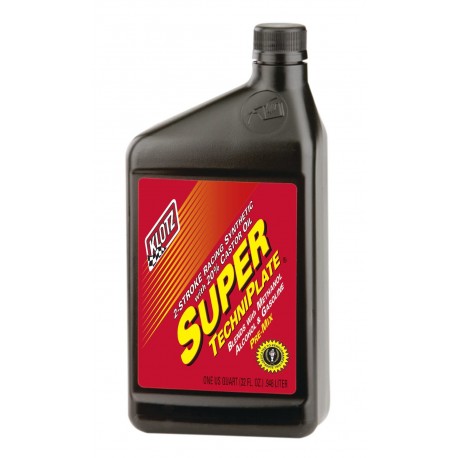 KLOTZ - KL100 SUPER TechniPlate RACING Sinthetic with 20% Castor Oil - 0.95L (1quart) USA - per miscele con metanolo e/o benzina