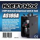 HOBBYNOX - COMPRESSORE PER AEROGRAFO (Oil-free) 1/6HP con serbatoio da 3L (0-4BAR) e valvola di sicurezza - estremamente silenzi