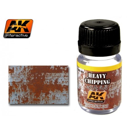 AK INTERACTIVE - Heavy Chipping Effects Acrylic Fluid
