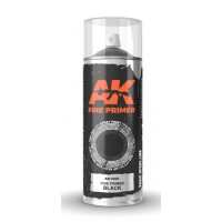 AK INTERACTIVE - PRIMER SPRAY NERO (400ml) PER PLASTICA E METALLO