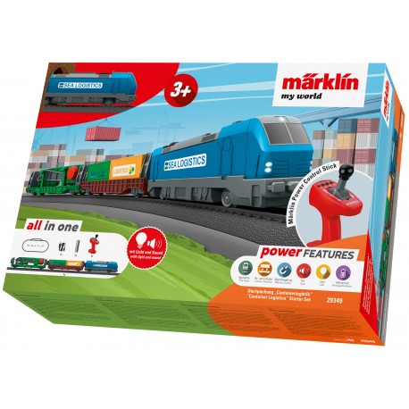 Model train Marklin my world - "Cont. Logistics" Star Set