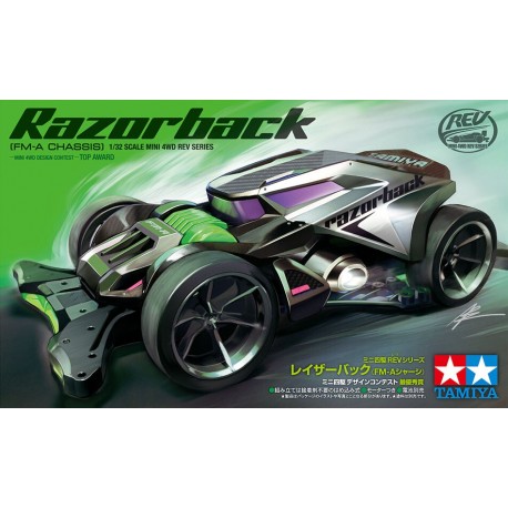 TAMIYA - MINI 4WD Razorback Telaio FM-A
