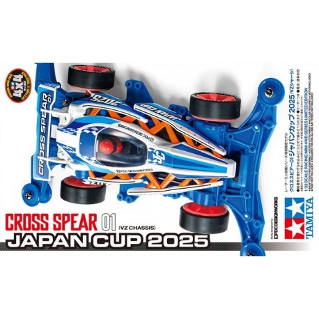 TAMIYA - MINI 4WD Cross Spear 01 Telaio VZ Japan Cup 2025
