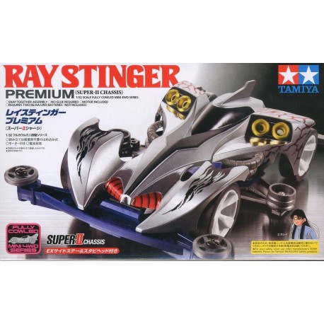 TAMIYA - MINI 4WD Ray Stinger Premium Telaio Super II
