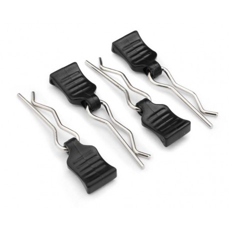 CLIP CARROZZERIA PER AUTO IN SCALA 1:14, 1:16, 1:12 (4pz)                                                                      .