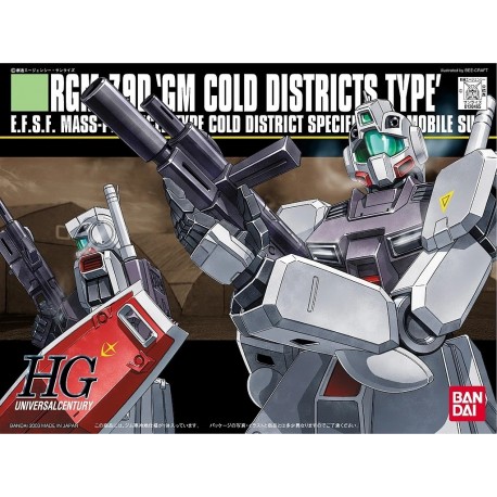 BANDAI - 1/144 HGUC RGM-79D GM Cold District type                                                                              .