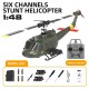 RC HERA - Bell UH-1D Helicopter 6CH 2.4GHZ 1:48 RTF (MARINES)