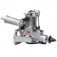 SAITO FG-17 Gasoline Engine (4Tempi Benzina) CON CENTRALINA, CASTELLO MOTORE IN ALLUMINIO E SILENZIATORE