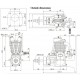 SAITO FG-17 Gasoline Engine (4Tempi Benzina) CON CENTRALINA, CASTELLO MOTORE IN ALLUMINIO E SILENZIATORE