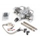 SAITO FG-120TS TWIN Gasoline Engine (4Tempi Benzina) CON CENTRALINA E SCARICHI FLESSIBILI