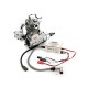 SAITO FG-21 Gasoline Engine (4Tempi Benzina) CON CENTRALINA, CASTELLO MOTORE IN ALLUMINIO E SILENZIATORE