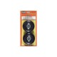 DUBRO - 3-1/2" Dia Tread Light Wheels - COPPIA RUOTE LEGGERE CON BATTISTRADA RIGATO  - Diametro: 89mm - Spessore: 32mm - Foro As