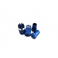 Transmitter Stick Knobs Blue (JR) - Coppia Stick anodizzati BLU (JR)