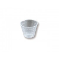 SIG MIXING CUPS 1/4-1oz - contenitori usa e getta in nylon trasparente per la preparazione di collanti e resine bicomponenti (24