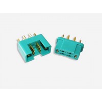 ORIGINAL Multiplex MPX6 CONNECTOR - Gold-plated contacts - High-current (1couple  MALE AND FEMALE) - CONNETTORE Multiplex ORIGIN