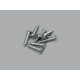 DUBRO - 2 x 3/8 Button Head Sheet Metal Screws - VITE AUTOFILETTANTE TESTA BOMBATA A BRUGOLA .050 - L: 9.5mm (8Pz)