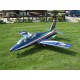 PILOTA JET 1/4,5 Scale "FRECCE TRICOLORI" CON TUTA BLU, CASCO BIANCO - PRODOTTO ARTIGIANALE DIPINTO A MANO MADE IN GERMANY