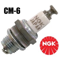 CANDELA NGK CM-6 (Made in Japan) per motori a benzina quali DA, DLE, SAITO FG-30, FG-30B, FG-36, FG-40, FG-41X, FG-50, FG-83R3, 