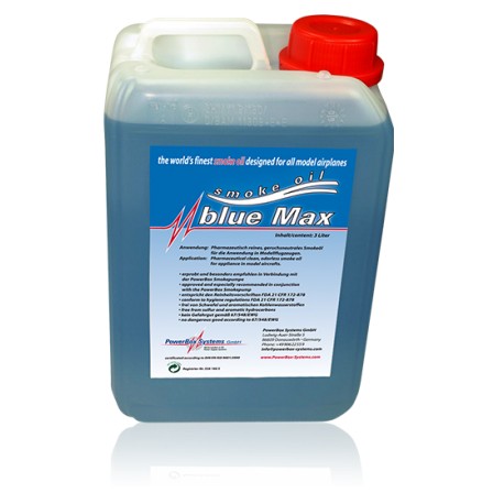 PowerBox-Systems - Tanica liquido fumogeno "SMOKE OIL Blue Max" (3L)