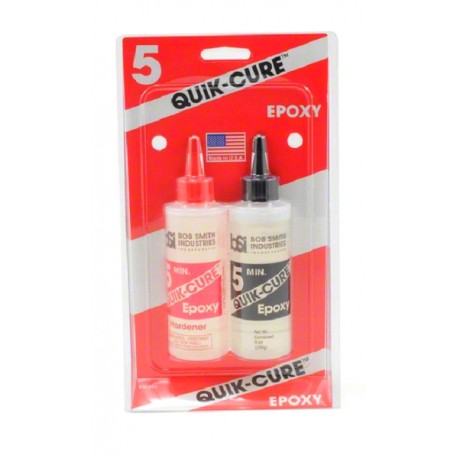 QUIK-CURE 5 MIN. EPOXY (226.8g) Made in USA