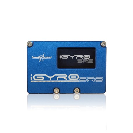 PowerBox-Systems - iGYRO GIROSCOPIO 3ASSI CON SENSORE GPS, INTERRUTTORE, CAVO USB per collegamento a PC