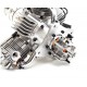 SAITO FG-90 R3 Radial Gasoline Engine (4Tempi Benzina) CON CENTRALINA E SCARICHI FLESSIBILI