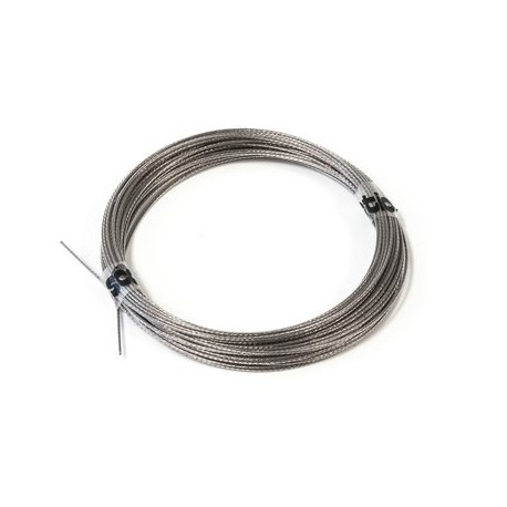 Pull-Pull Wire dia:1.0mm (nylon coated) 10mt - Cavo in acciaio ricoperto in nylon per tiranteria - d: 1.0mm - Lunghezza: 10m