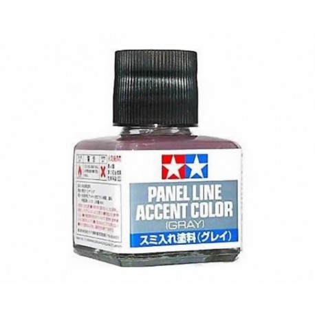 TAMIYA - PANEL ACCENT LINE Dark Gray - ACCENTUATORE DETTAGLI (40ml)