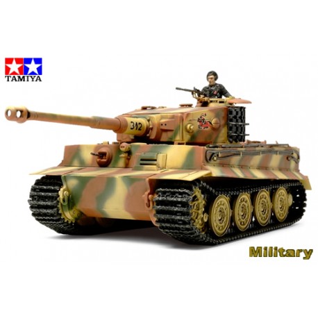 TAMIYA - GERMAN CARRO TIGER I Late Production 1:48