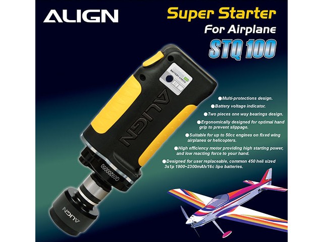 ALIGN - AVVIATORE SUPER STARTER AEREI - X3 Models