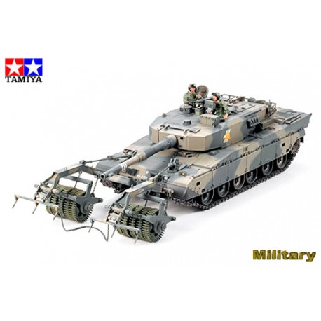 TAMIYA - JP CARRO TYPE 90 CON RULLI ANTIMINE 1:35