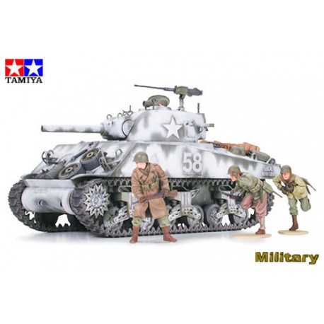 TAMIYA - US CARRO M4A3 SHERMAN 105mm Howitzer 1:35