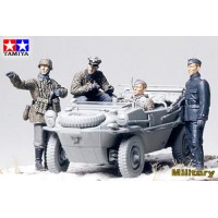 TAMIYA - GERMAN DIVISIONE PANZER Fronte (4pz) 1:35 - VEICOLO NON INCLUSO