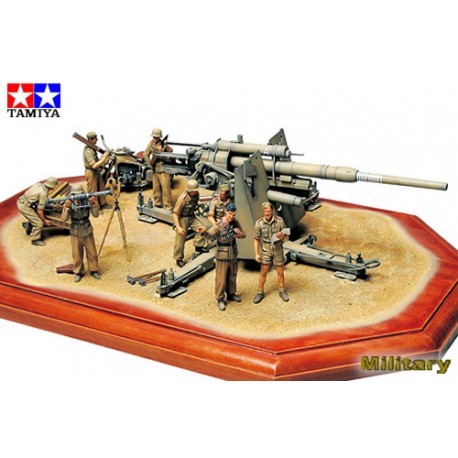 TAMIYA - GERMAN 88mm GUN FLAK36 NORTH AFRICAN CAMPAIGN 1:35