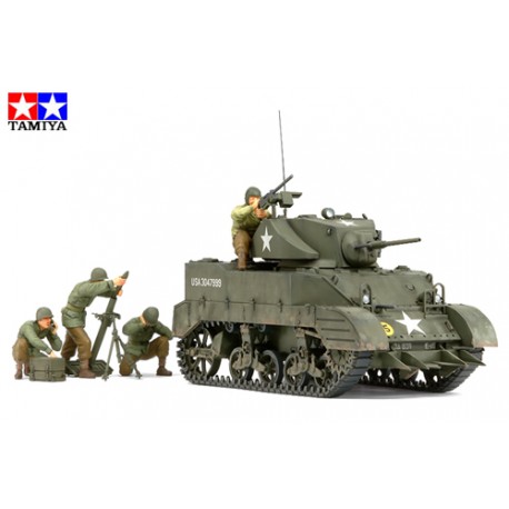 TAMIYA - US CARRO M5A1 + Soldati 1:35