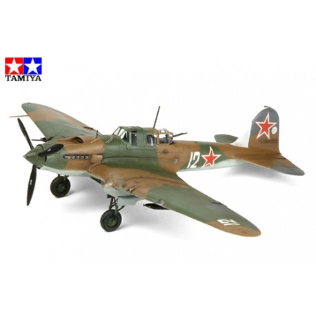 TAMIYA - AEREO ILYUSHIN IL-2 SHTURMOVIK 1:72