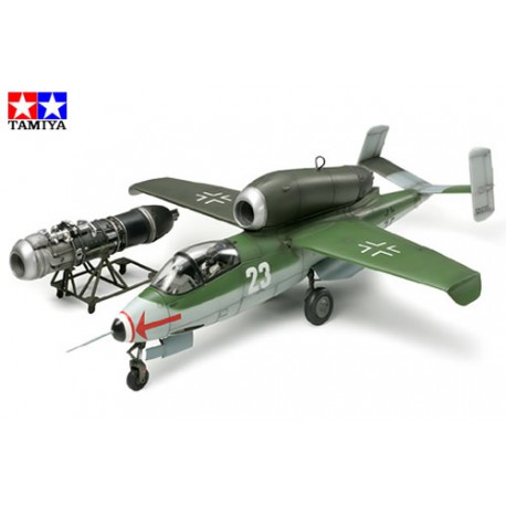 TAMIYA - AEREO HE162 SALAMANDER 1:48